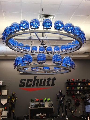 Schutt™ Sports Chandelier