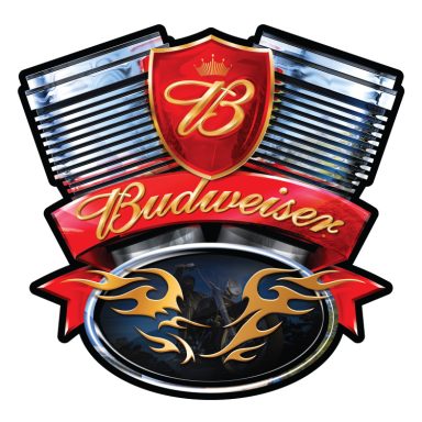 Budweiser® Motorcycle Sign