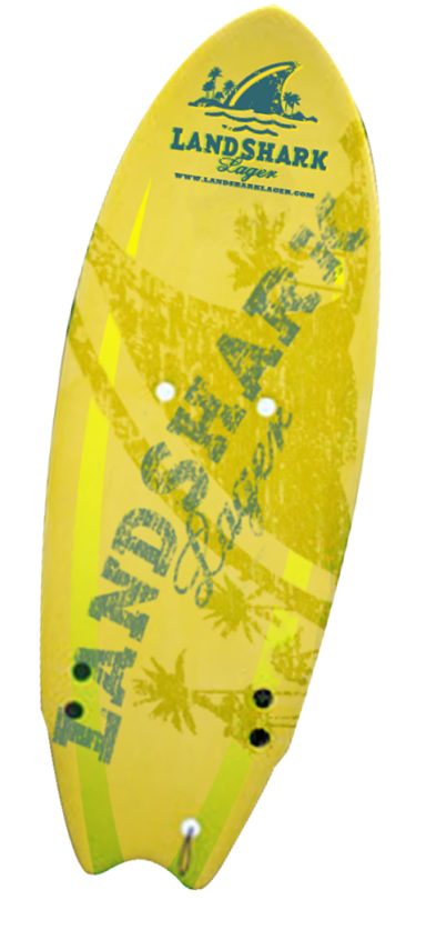 Land Shark Lager Knee Board