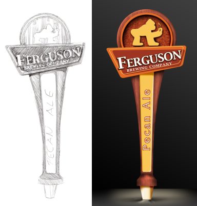 Ferguson Brewing Company Tap Handle